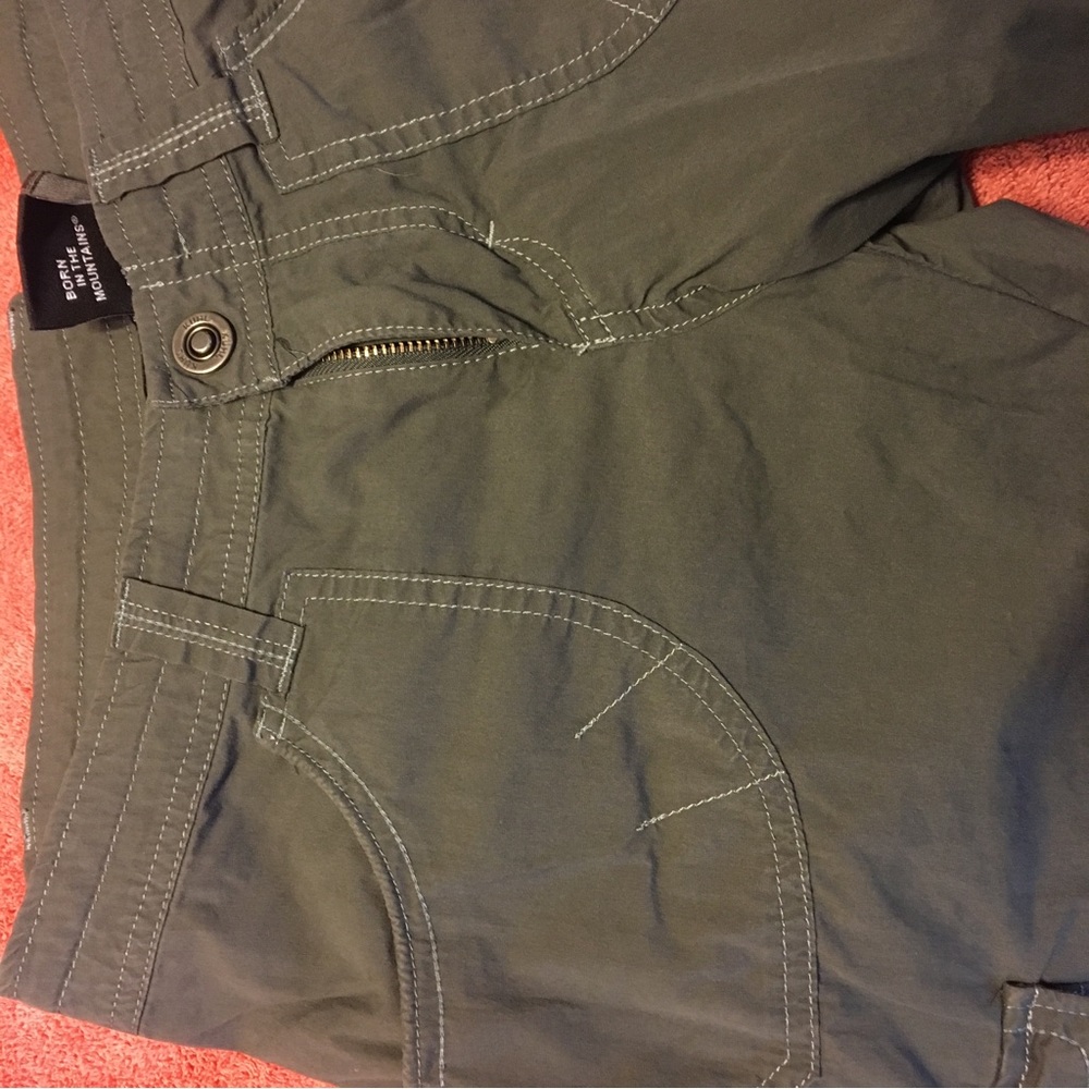 Kuhl Lightweight Cotton/Nylon Hiking Travel Pants/Capris, 4 - Picture 10 of 10